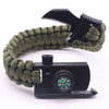 Braided Bracelet Men Multi-function Paracord Survival Bracelet Outdoor Camping Rescue Emergency Rope Bracelets For Women