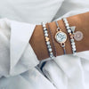 30 Styles Mix Turtle Heart Pearl Wave LOVE Crystal Marble Charm Bracelets for Women Boho Tassel Bracelet Jewelry Wholesale